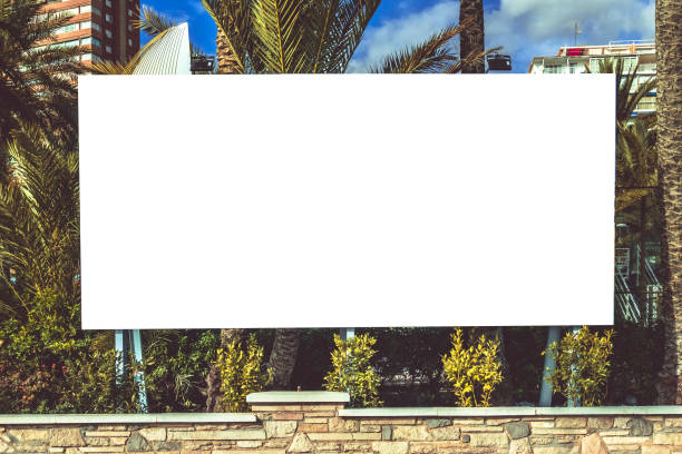 istock Mock up. Blank billboard, information board, advertising poster 883171066