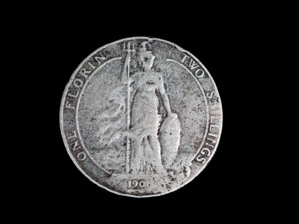 istock 1 one florin or two 2 Schilling British coin 883174396