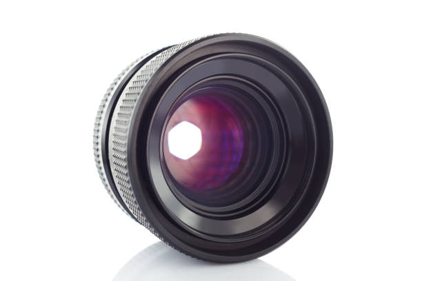 istock SLR camera lens on white background 883185510