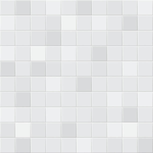 타일 배경 - tile tiled floor bathroom backgrounds stock illustrations