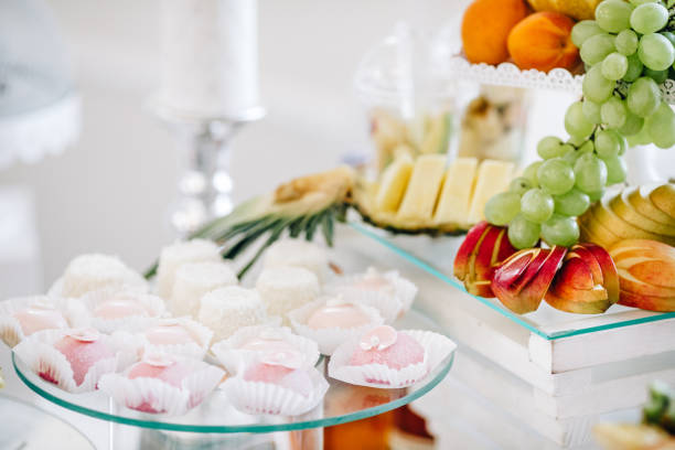 istock many different fruits an the wedding reception. 883204368