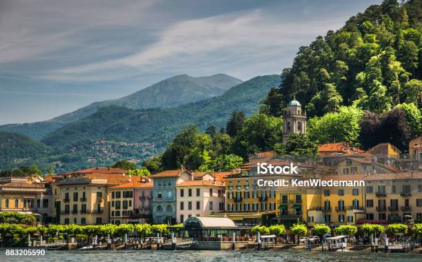 Hotel Rowbellagio Stock Photo - Download Image Now - Bellagio, Lake Como, Italy