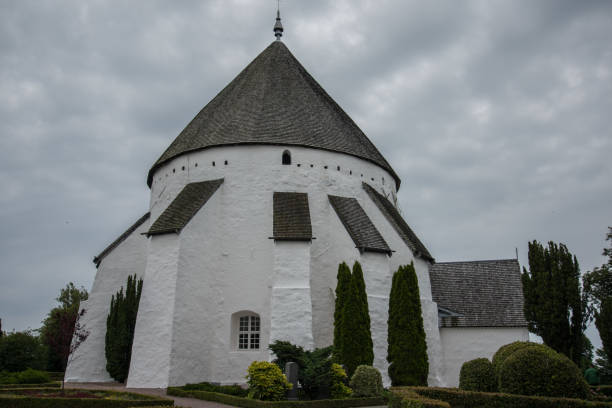 istock Midieval ound church on Bornholm 883210220