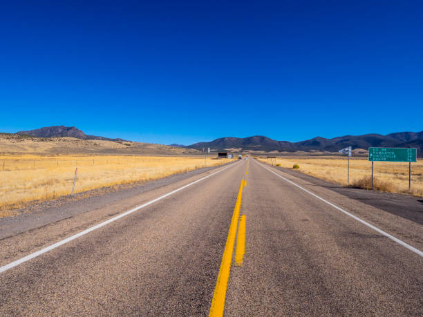 istock Beautiful country road in Utah 883219154