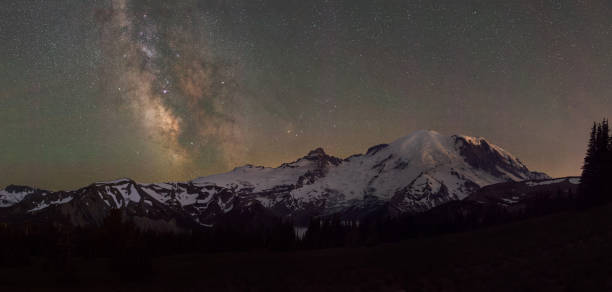 istock Mt Rainier Milky Way Galaxy Panorama 883219172