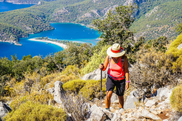 istock Walk on the way to antique Lycia. 883219178