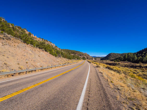 istock Beautiful country road in Utah 883219666