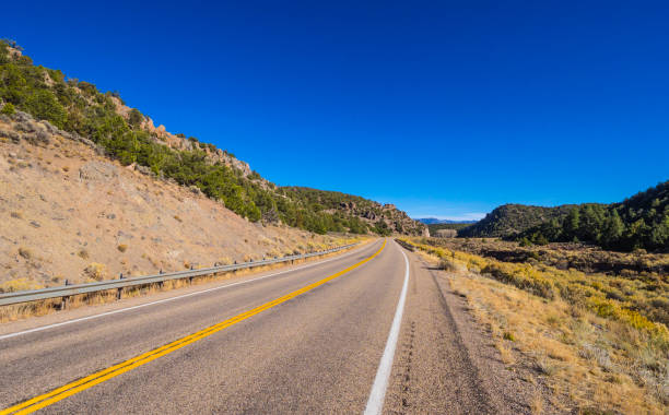 istock Road to Bryce Canyon National Park in Utah 883219820