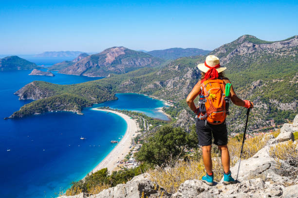istock Walk on the way to antique Lycia. 883235692