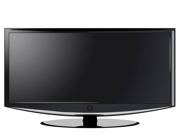 istock An illustration of a widescreen black TV 883260694