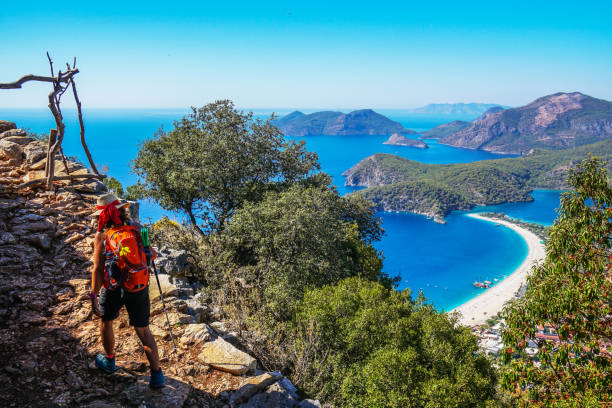istock Walk on the way to antique Lycia. 883264810