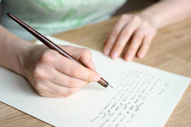 istock Writing letter to a friend 883331922