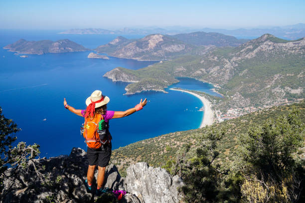 istock Walk on the way to antique Lycia. 883340322