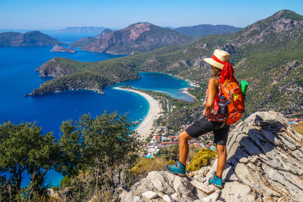 istock Walk on the way to antique Lycia. 883375658