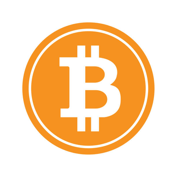 bitcoin-icon-set - vector connection e commerce shiny stock-grafiken, -clipart, -cartoons und -symbole