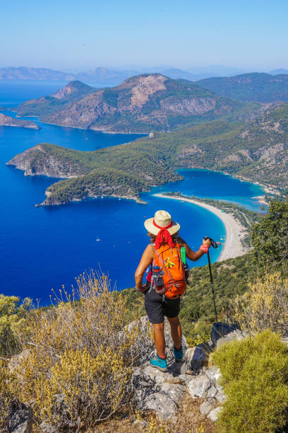 istock Walk on the way to antique Lycia. 883424406