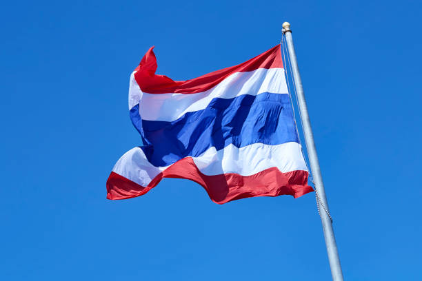 istock National flag of Thailand 883442498