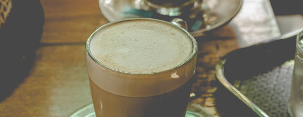 istock Milk froth in hot mocha. 883500912