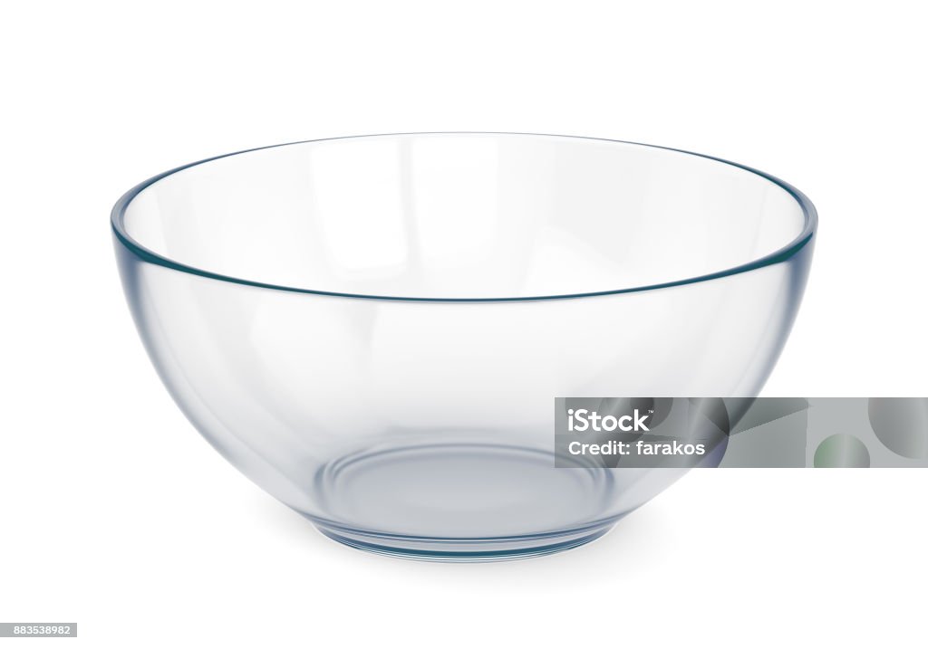 Verre vide bowl - Photo de Bol et saladier libre de droits