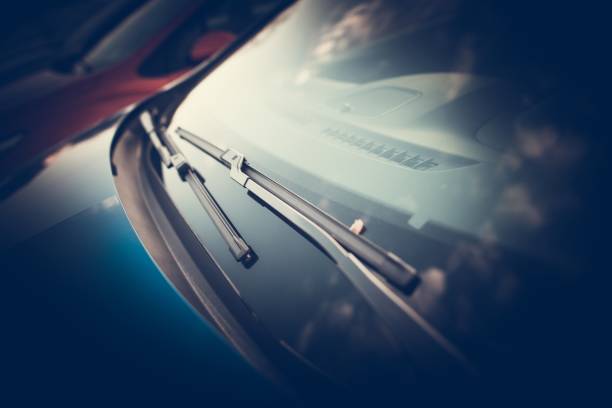 istock Car Wipers Closeup Photo 883594512
