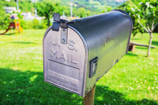 istock Country Letterbox  on the wall 883612936