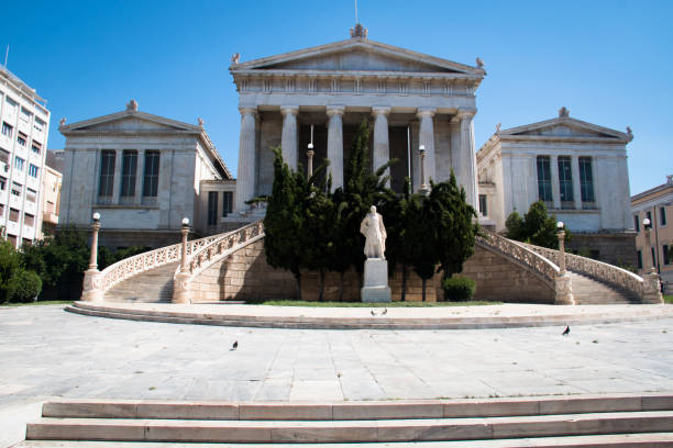 istock National library in Athens, Greece 883623344