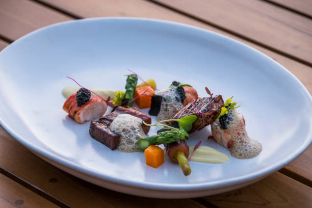 istock Gourmet Food on dish 883651388