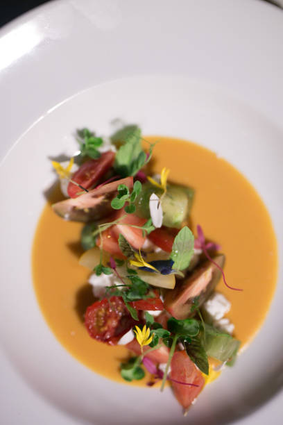 istock Gourmet Food on dish 883656058