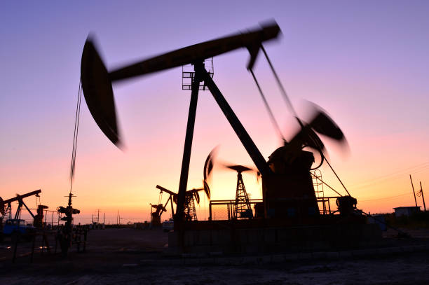istock The oil pump 883657990