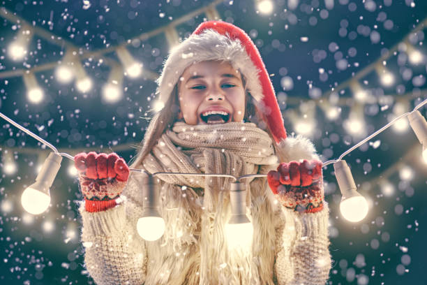 istock girl enjoying the holidays 883668952
