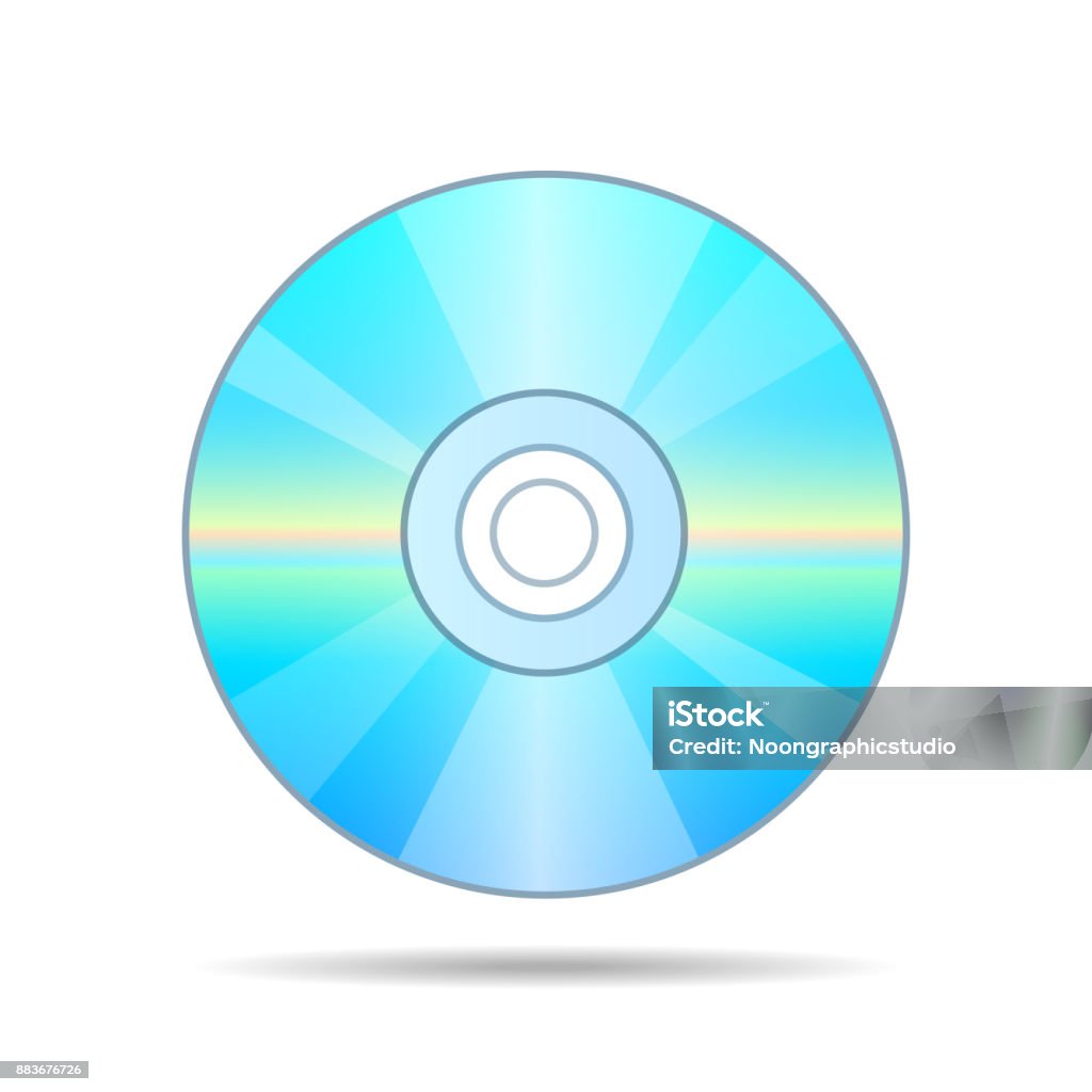 Install Disc Vector Disc Vector Stock Illustration - Download Image Now - Blu-ray Disc, CD ...