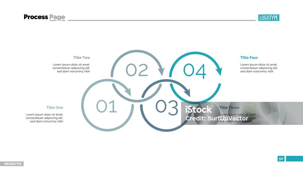 Process Elements Drawing Process Diagram With Four Elements Slide Stock Illustration - Download ...