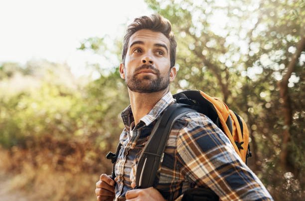 istock Taking in all the views as he walks 883688410