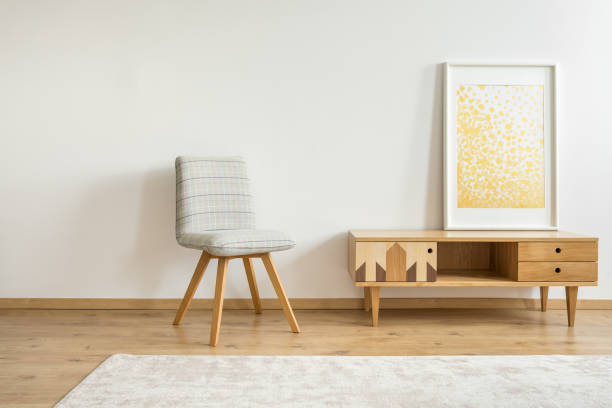 istock Gold painting in room 883725662