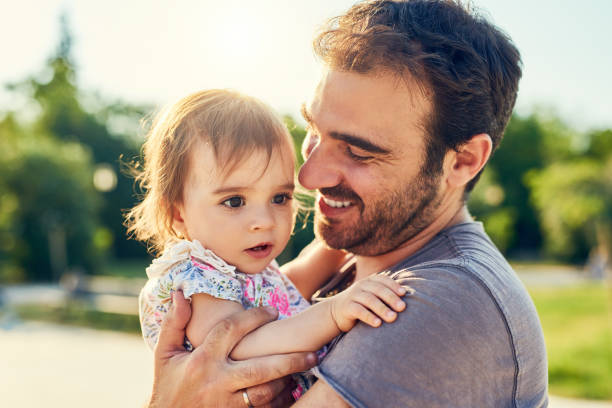 istock Daddy doesn't want to let you go 883726252