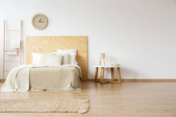 istock Natural bedroom with ladder 883738942
