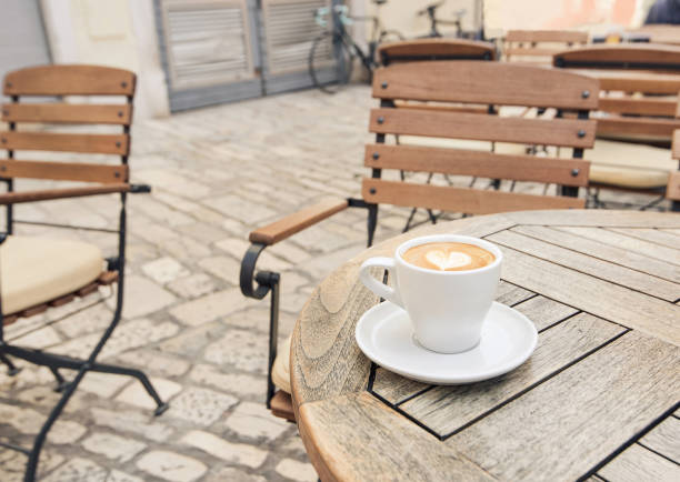 istock Cup of coffee in a coffee shop 883759994