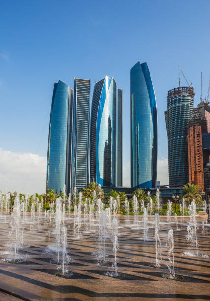 istock Skyscrapers in Abu Dhabi, UAE 883764794