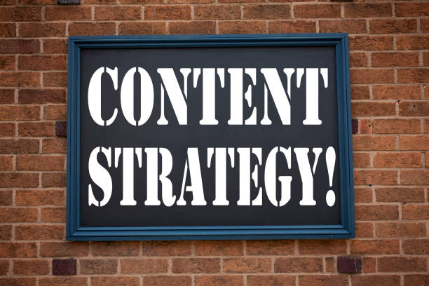 istock Conceptual hand writing text caption inspiration showing announcement Content Strategy. Business concept for Network Website Information Management written on frame old brick background with copy space 883764916