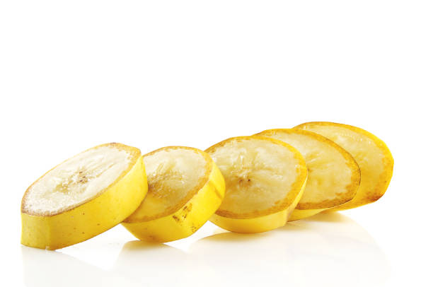 istock Banana sliced in circles 883769884