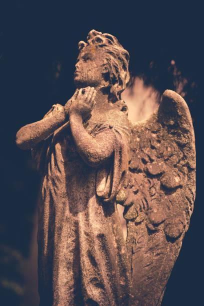 istock guardian angel - vintage style photo 883770898