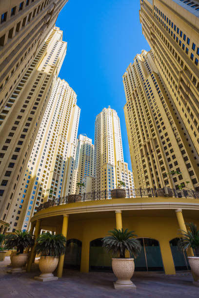 istock High rise buildings and streets in Dubai, UAE 883774664