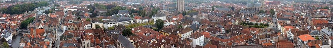 Belgium, Bruges, Cityscape, Cathedral, Church