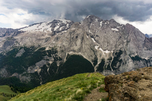 istock Massif Marmolada in the Dolomites. June. 883825832