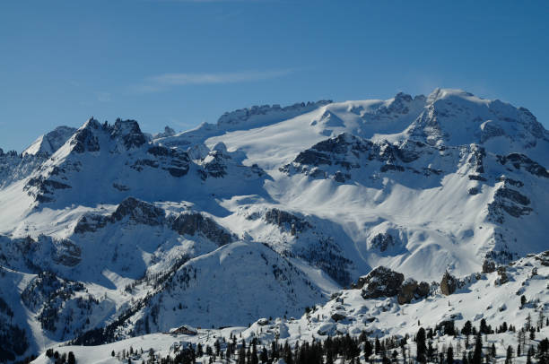 istock Marmolada group in the dolomites mountains. Italy. 883832638