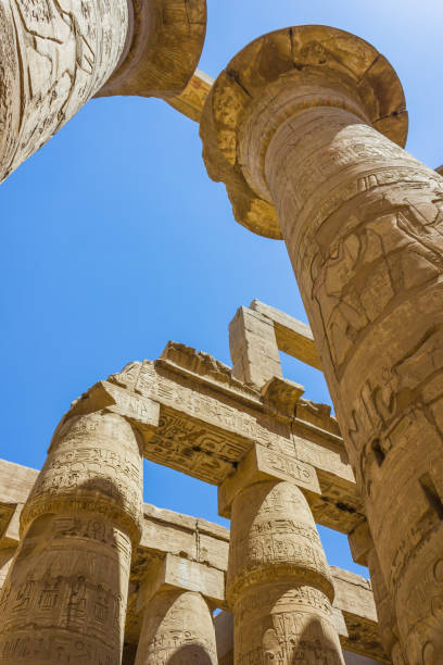 istock Ancient ruins of Karnak temple in Egypt 883886176