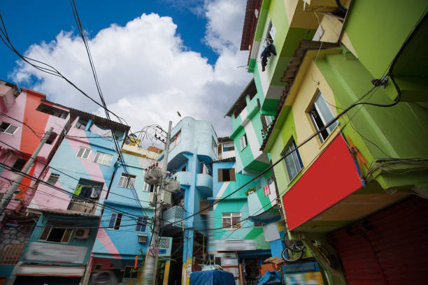 istock Rio de Janeiro downtown and favela 883906930