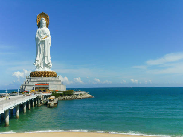 istock Sanya nanshan sea guanyin 883920556