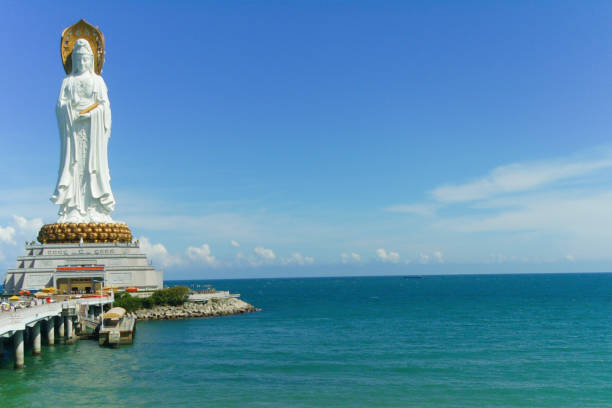 istock Sanya nanshan sea guanyin 883920756