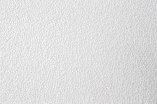 Plastic foam sheet texture stock photo